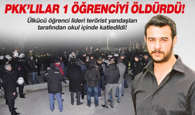 Ege Üniversitesi`nin Ülkücü lideri Fırat Çakıroğlu öldürüldü