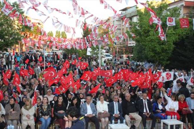 MHP Ankara  anneleri coşturdu 