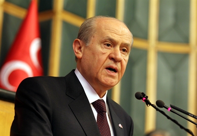 Bahçeli Davutoğlu PYD ve PKK`ya güven vermiştir