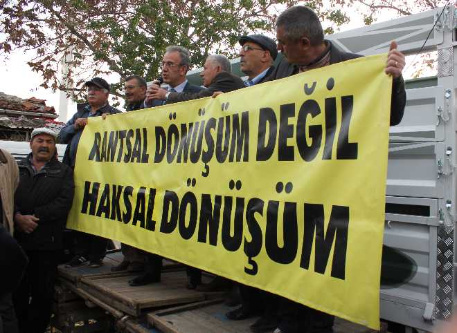 Rantsal Dönüşüm Değil Haksal Dönüşüm İstiyoruz!