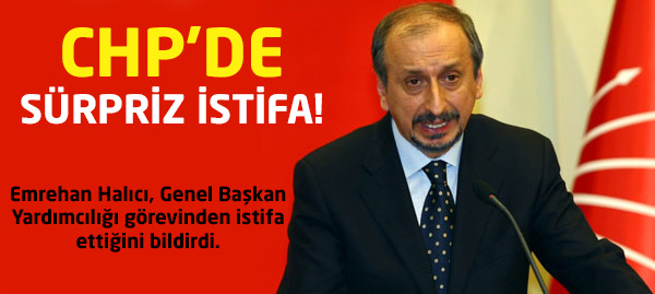 Emrehan Halıcı istifa etti