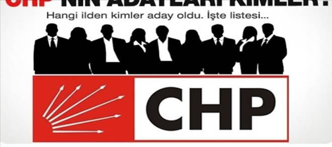 İşte CHPnin Sürpriz Listesi!