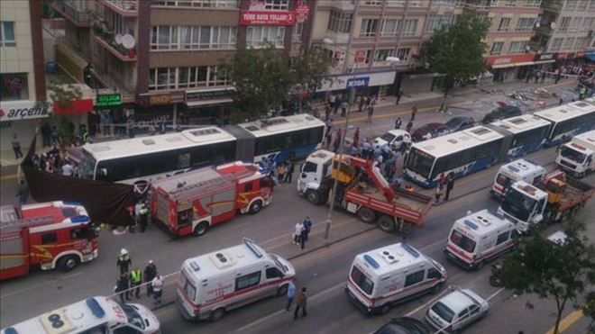 Belediye Otobüsü Can Aldı