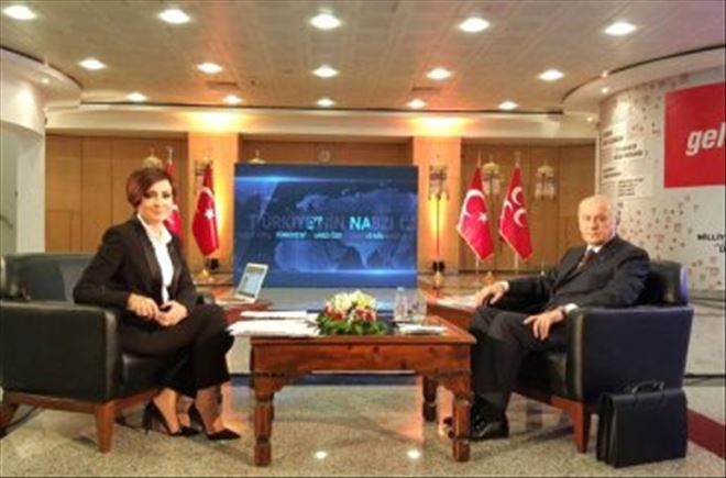 Bahçeli; o çantayı canlı yayında açtı