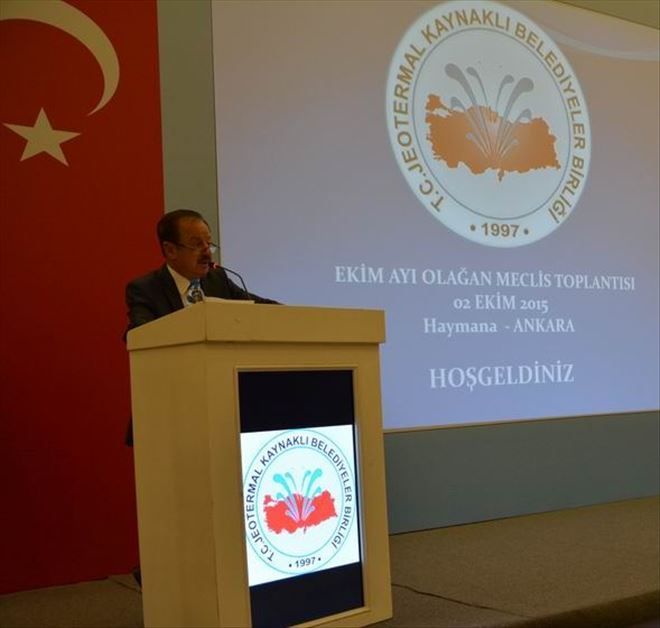 Jeotermal Kaynaklı Belediyeler Birliği  Toplantısı Haymana´da Yapıldı