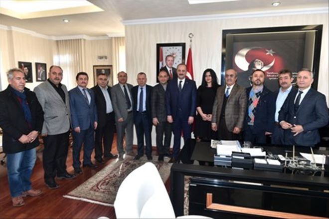 İşadamlarından Akül!e Ziyaret