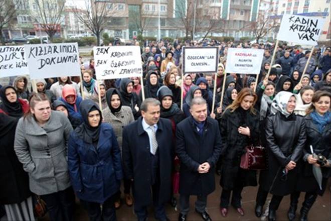 KAZANDAN ŞİDDETE TEPKİ