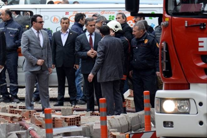 POLATLI`DA DOĞALGAZ PATLAMASI