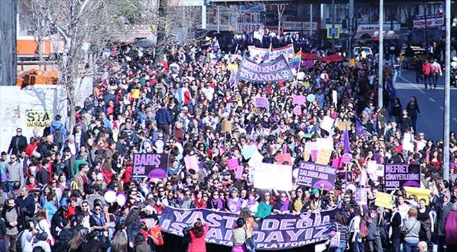 Ankarada 8 Mart 