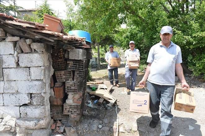 Günde 1500 Aileye Gıda Yardımı…