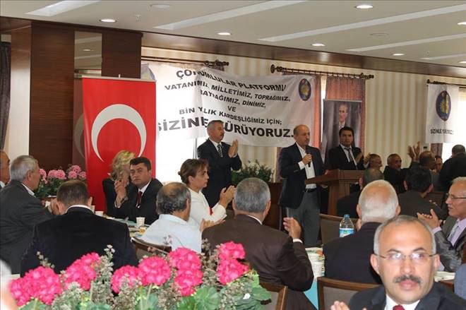 Çorumlular Platformu MHP`yi Destekliyor