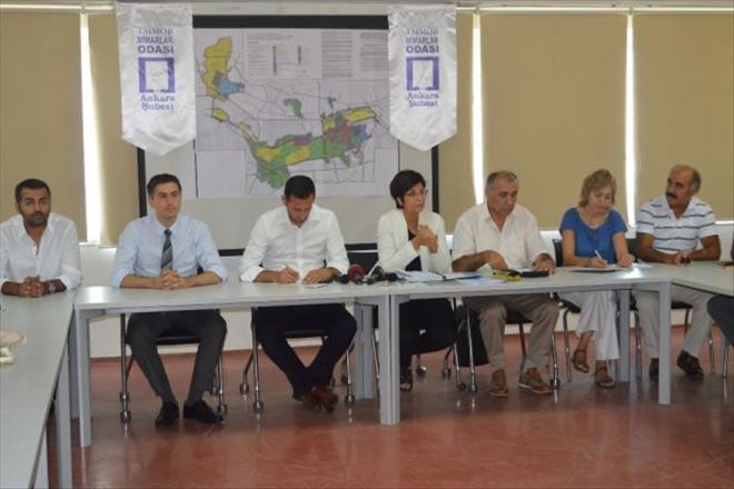 Mimarlar Odası: Gökçek Şov Yapma!
