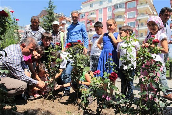 Kazan´da Çocuklar Toprakla Buluştu