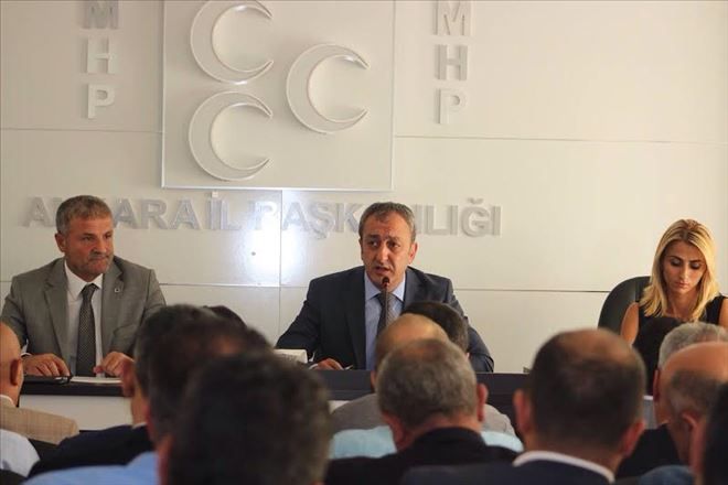 MHP´de 1 Kasım Alarmı