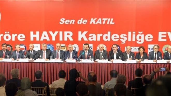 İşçi ve Patron Örgütleri Birarada!