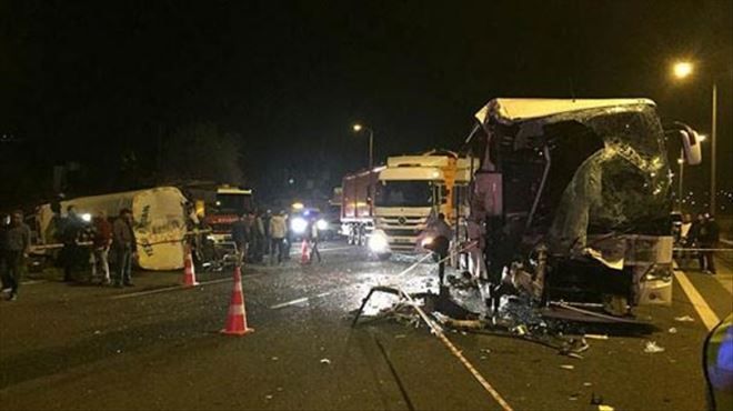 Başkent´te feci kaza!