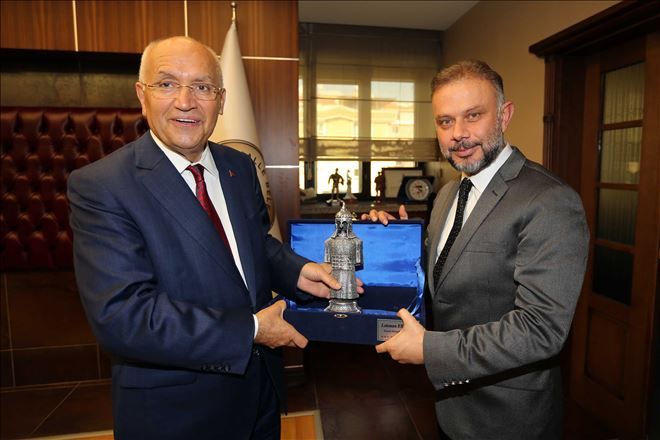 Başkan Yaşar, Ertürk´ü ağırladı