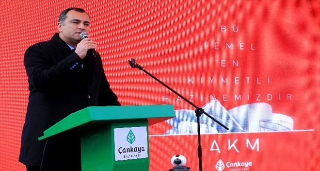 Çankaya Belediyesi Atatürk Kültür Merkezi´nin temeli atıldı