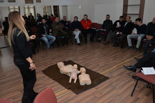 Belediye Personeline İlk Yardım Eğitimi