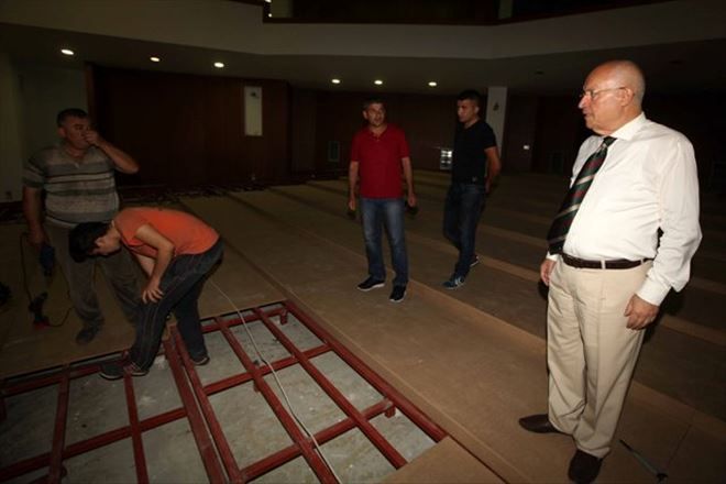 Yenimahalle´nin sanat durağı yenileniyor