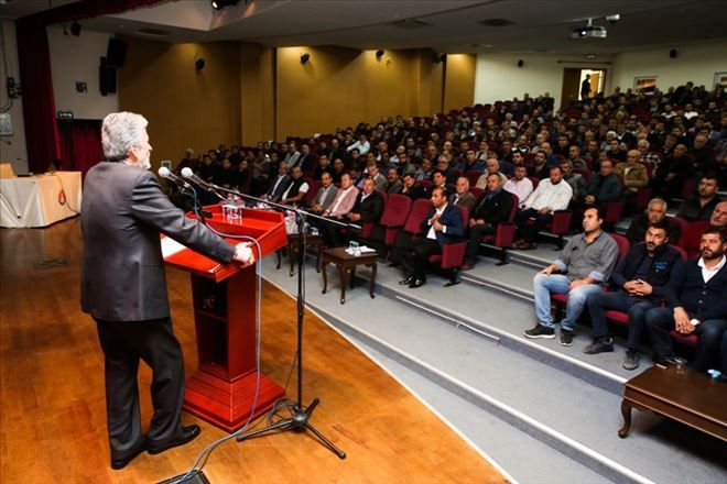 TUNA SANAYİ ESNAFIYLA BİR ARAYA GELDİ