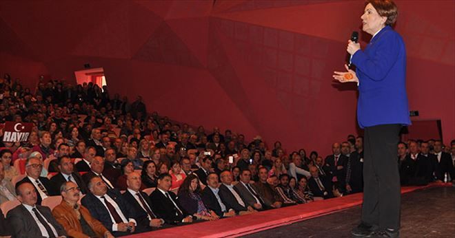 Eskişehir´de Meral Akşener fırtınası