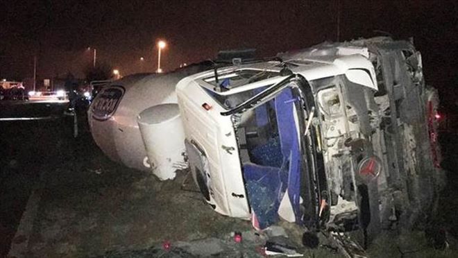 Trafik kazasında 5 ölü, 1 yaralı