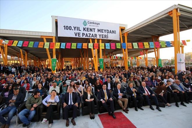 ANKARA´NIN İLK KENT MEYDANI-PAZARYERİ 100. YIL´DA AÇILDI