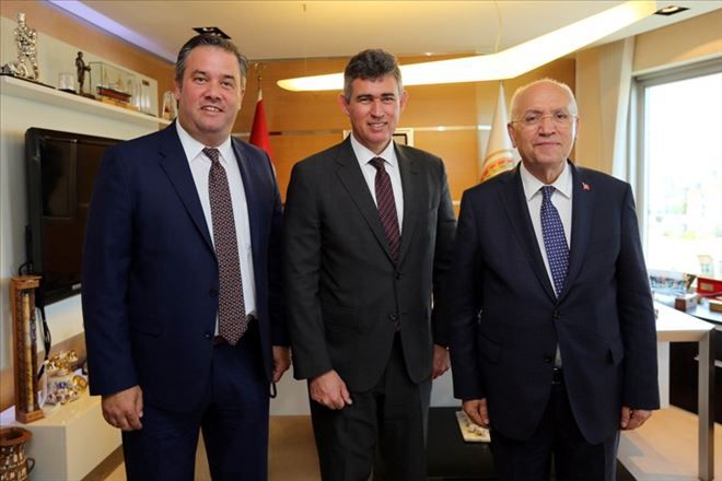 Yaşar´dan Feyzioğlu´na hayırlı olsun ziyareti