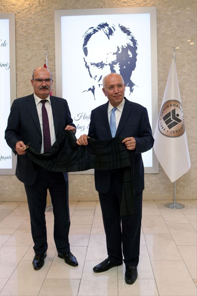Gürsel Baran, Yaşar´ı ziyaret etti