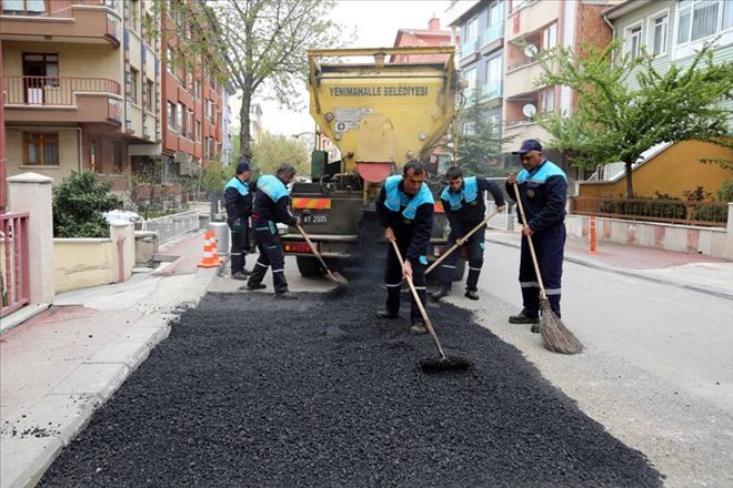 Yenimahalle alt yapıda hedefe kilitlendi