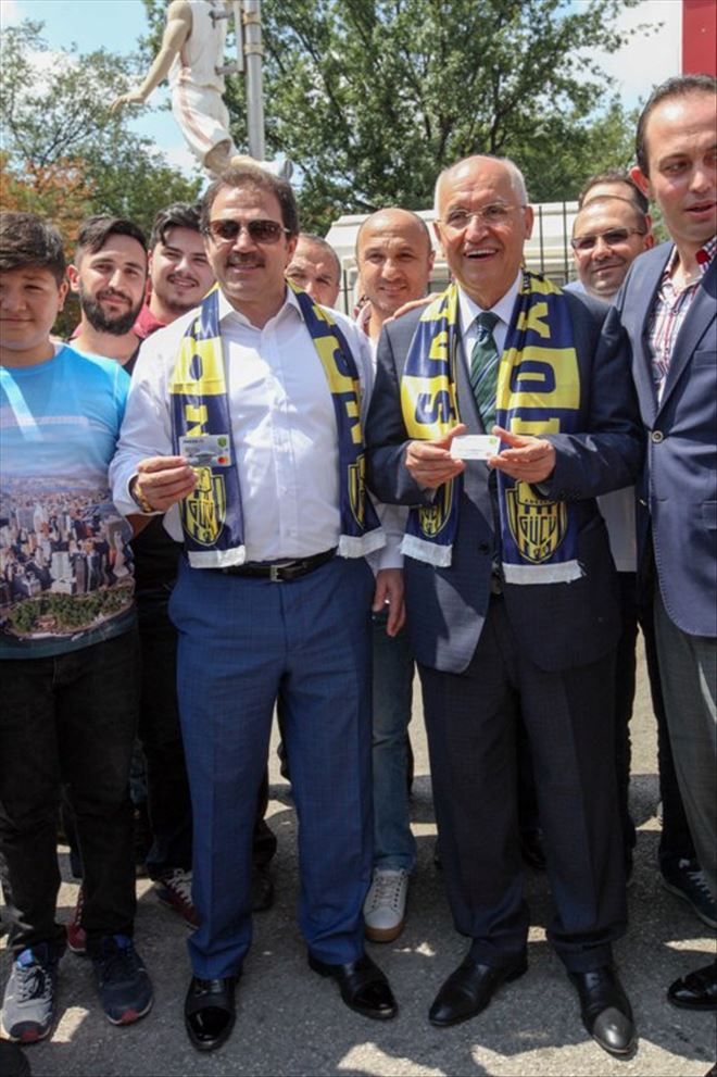 Ankaragücü´ne ilk kombine desteği Yaşar´dan