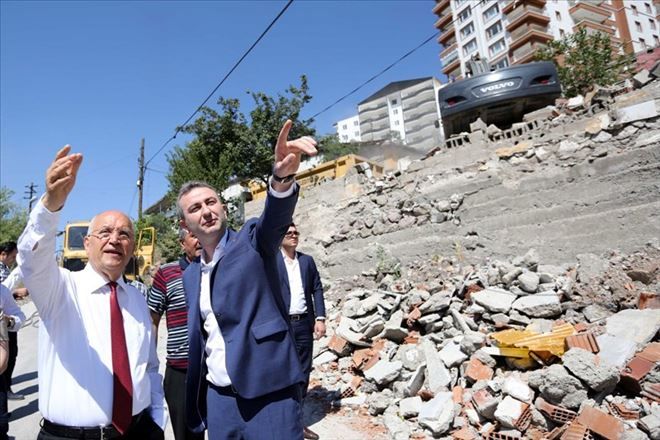 Yamaçevler´e İlk Kazma Vuruldu
