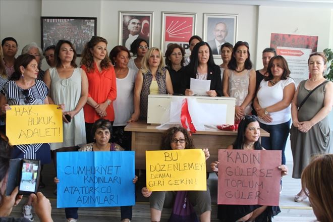CHP´li Kadınlardan Tek Sorunumuz Bu Mu Çağrısı