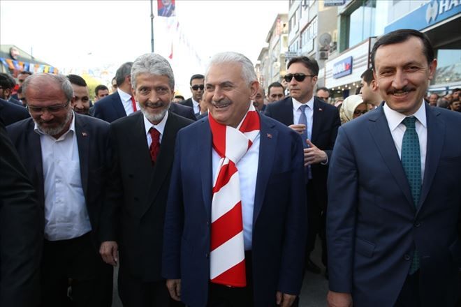 BAŞBAKAN BİNALİ YILDIRIM SİNCAN´DA