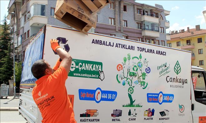 BİR AYDA 3,3 BİN TON AMBALAJ ATIĞI