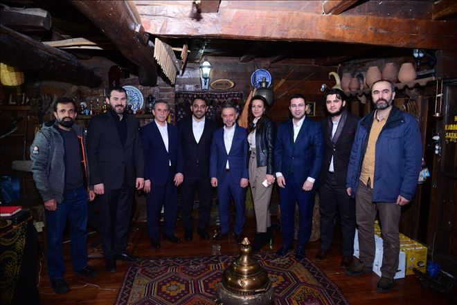 Efsane güreşçi Yerlikaya Başkan Ertürk´ü ziyaret etti