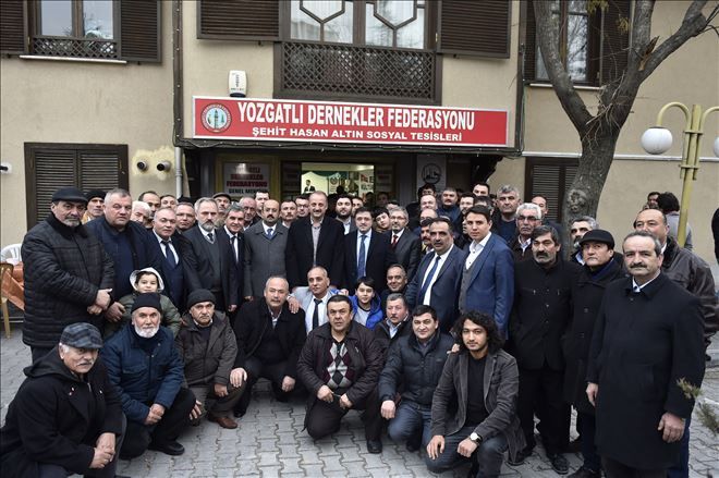 Akgül, Yozgatlılarla arabaşında bir araya geldi
