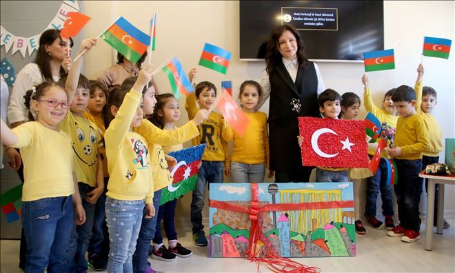KREŞ ÇOCUKLARI AZERBAYCAN´LA TANIŞTI