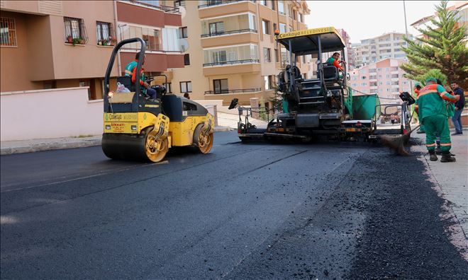 ÇANKAYA YOLLARINA ASFALT ONARIMI
