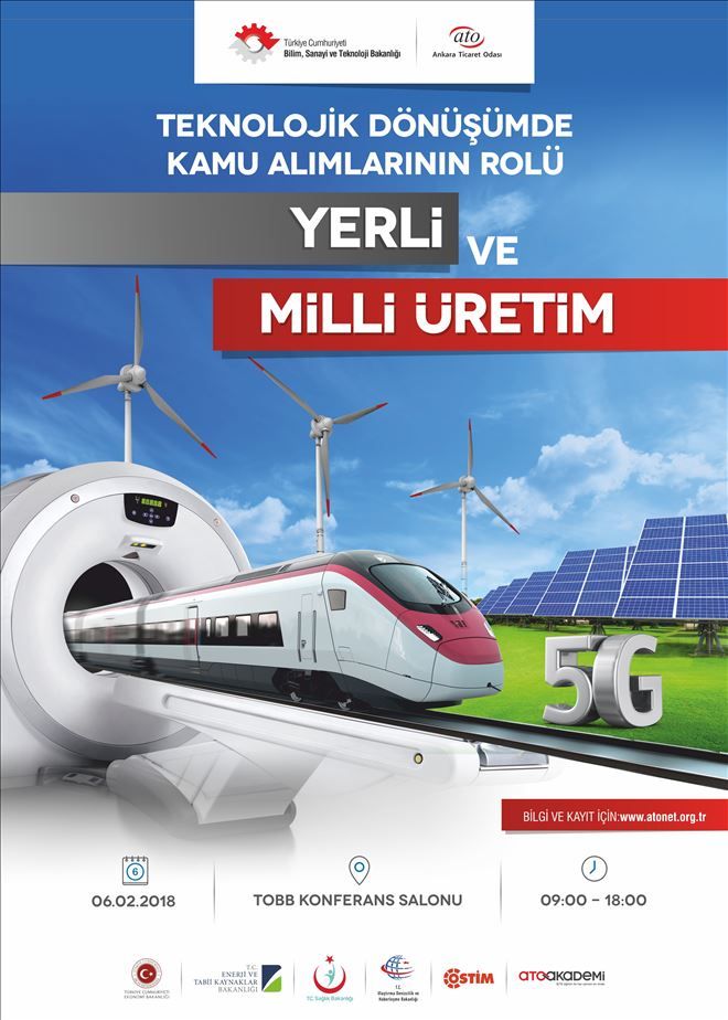 ATO´DAN YERLİ VE MİLLİ ÜRETİM KONFERANSI 