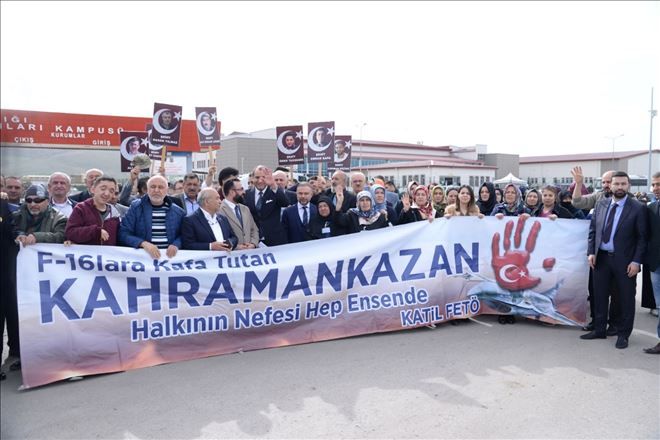 Kahramankazanlılar adalet nöbetini sürdürüyor 