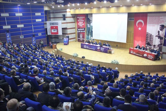 TMMOB Makina Mühendisleri Odası 47. Olağan Genel Kurulu Yapılıyor