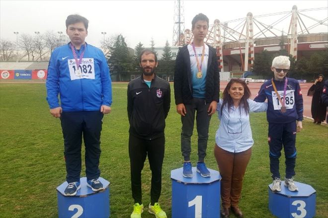 Engelli sporcular Yenimahalle´de yarıştı