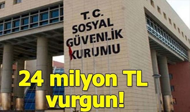 24 milyon TL´yi bulan devlet dolandırıcılığı! 