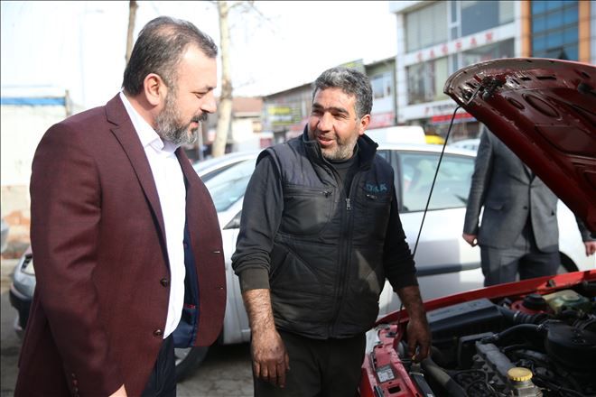 BAŞKAN ERCAN SANAYİCİLERLE EL ELE