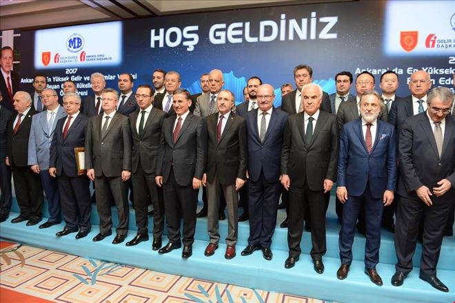 2017 Yılı Vergi Rekortmenleri Ödül Töreni