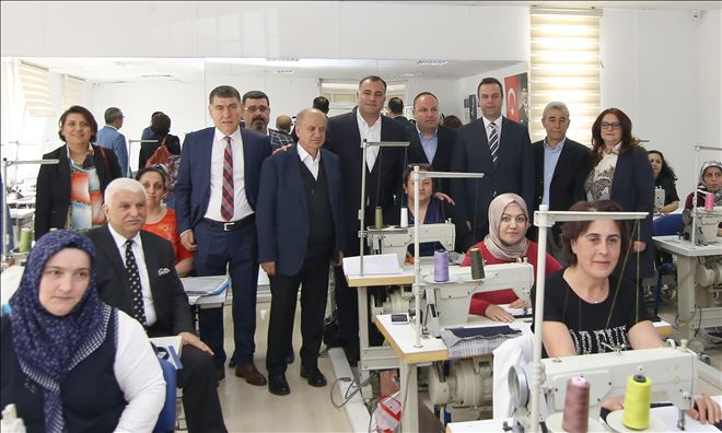 BELEDİYEDEN SEKTÖRE DESTEK, İŞSİZLİĞE ÇÖZÜM