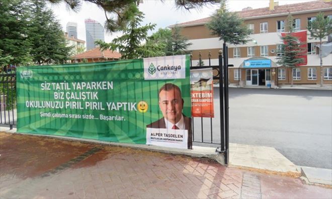 ÇANKAYA´DAN OKULLARA KAPSAMLI YENİLEME