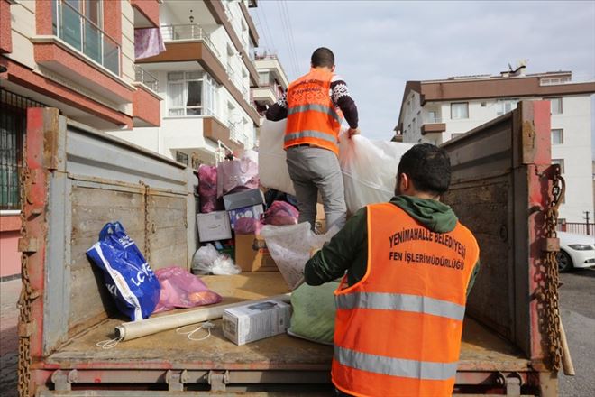Mağdur aileye yardım eli